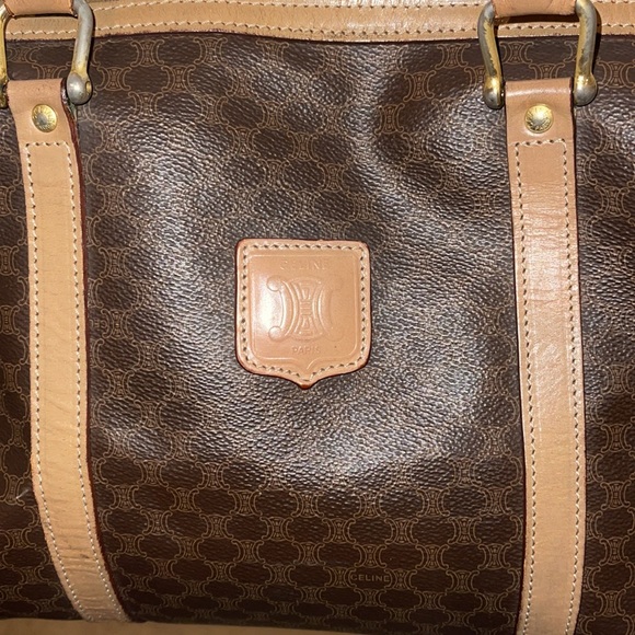 BEAUTIFUL CELINE BOSTON MACADAM BAG CIRCA 1990’s - Picture 3 of 14